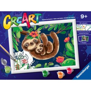 Ravensburger CreArt: Vita da brapo – Dipingere con i Numeri per Bambini 9+ Anni