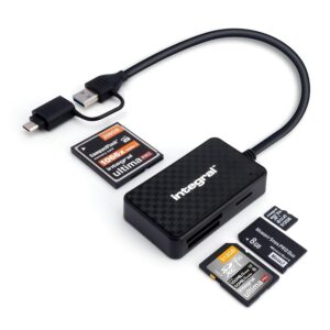 Integral Lettore di schede di memoria 4 in 1