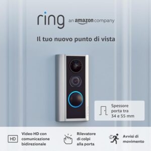 Ring Spioncino digitale con videocamera (Door View Cam)