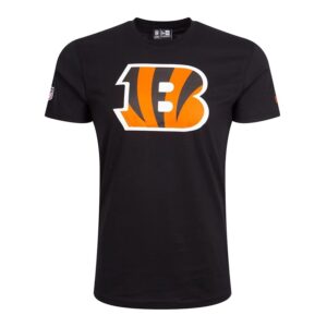 New Era Cincinnati Bengals NFL Team Logo Nero Maglietta