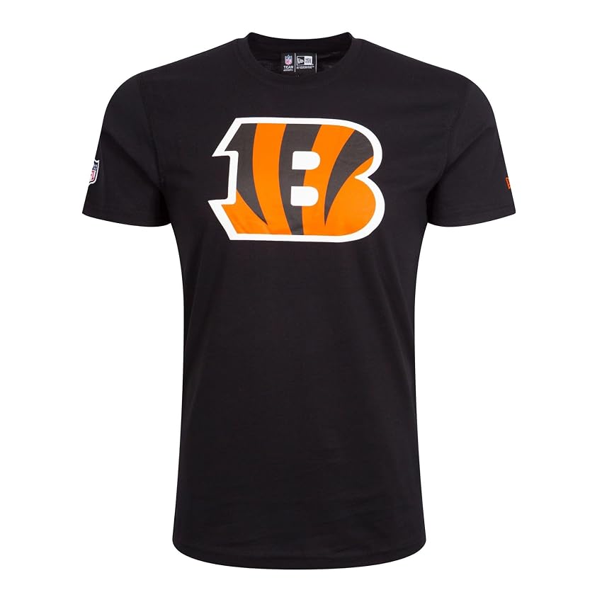 New Era Cincinnati Bengals NFL Team Logo Nero Maglietta