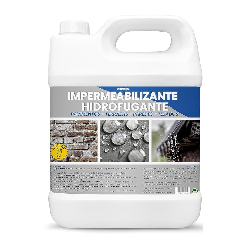 PLANTAWA Impermeabilizzante Trasparente Liquido 5L | Invisibile
