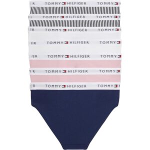 Tommy Hilfiger Bambina Slip Confezione da 7 con Fascia con Logo