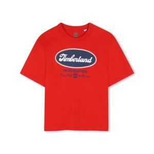Timberland T-Shirt Bambino Rosso