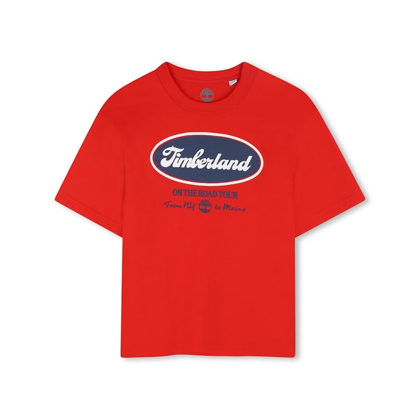 Timberland T-Shirt Bambino Rosso
