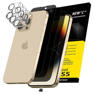 NEW'C 3x Pellicola Protettiva Privacy per iPhone 14 Pro Max (6