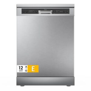 Midea Lavastoviglie Libera Installazione 12 Coperti 6 Programmi 60 cm Inox
