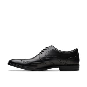 Clarks Brandon Limit Mens Black Leather