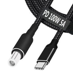 Cavo da 100 W USB Tipo C PD a 7.4*5.0mm Dc Jack Convertitore connettore caricatore