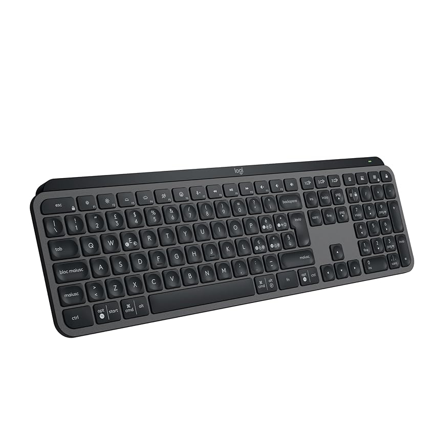 Logitech MX Keys S Tastiera Wireless (Grigio) Logitech MX Keys S Tastiera Wireless (Grigio)