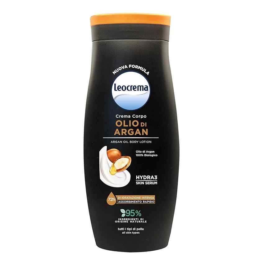 Leocrema - Crema Corpo All'Olio di Argan Biologico