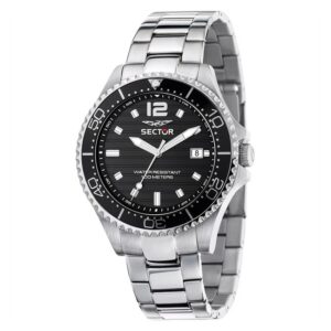 Orologio SECTOR 230 Uomo Acciaio Datario / Nero (R3253161045)