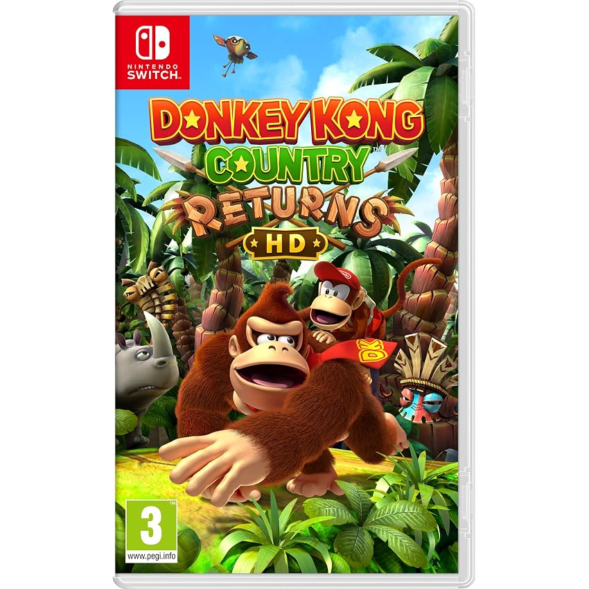 Donkey Kong Country Returns HD - Videogioco Nintendo - Ed. Italiana