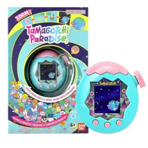 Bandai – Tamagotchi Paradise Jade Forest – Animale Virtuale da accudire – Tamagotchi Interattivo