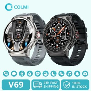 COLMI V69 1.85 pollici HD Bluetooth chiamata Smart Watch uomo sport fitness tracker