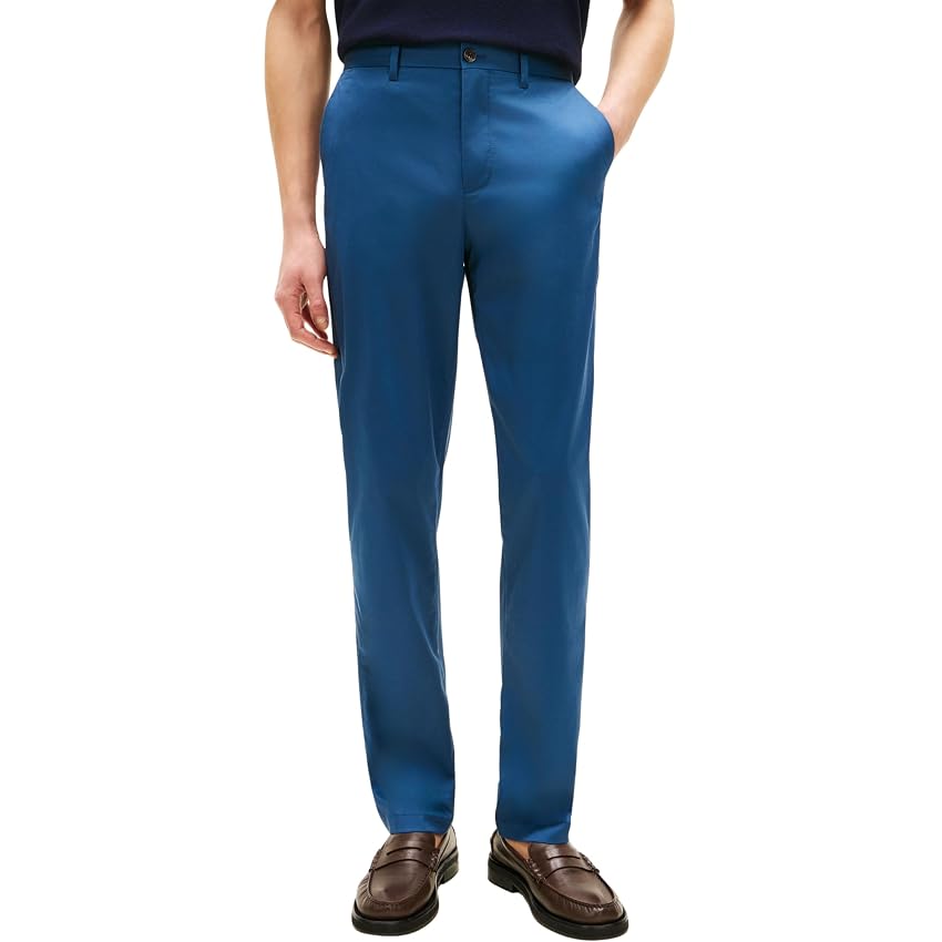 Tommy Hilfiger Uomo Pantaloni Chino Core Harlem Essential Twill Relaxed Fit Tommy Hilfiger Uomo Pantaloni Chino Core Harlem Essential Twill Relaxed Fit
