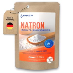 Maxxi Clean | 1x 900 g di bicarbonato di sodio in polvere | Lievito in polvere per cucina