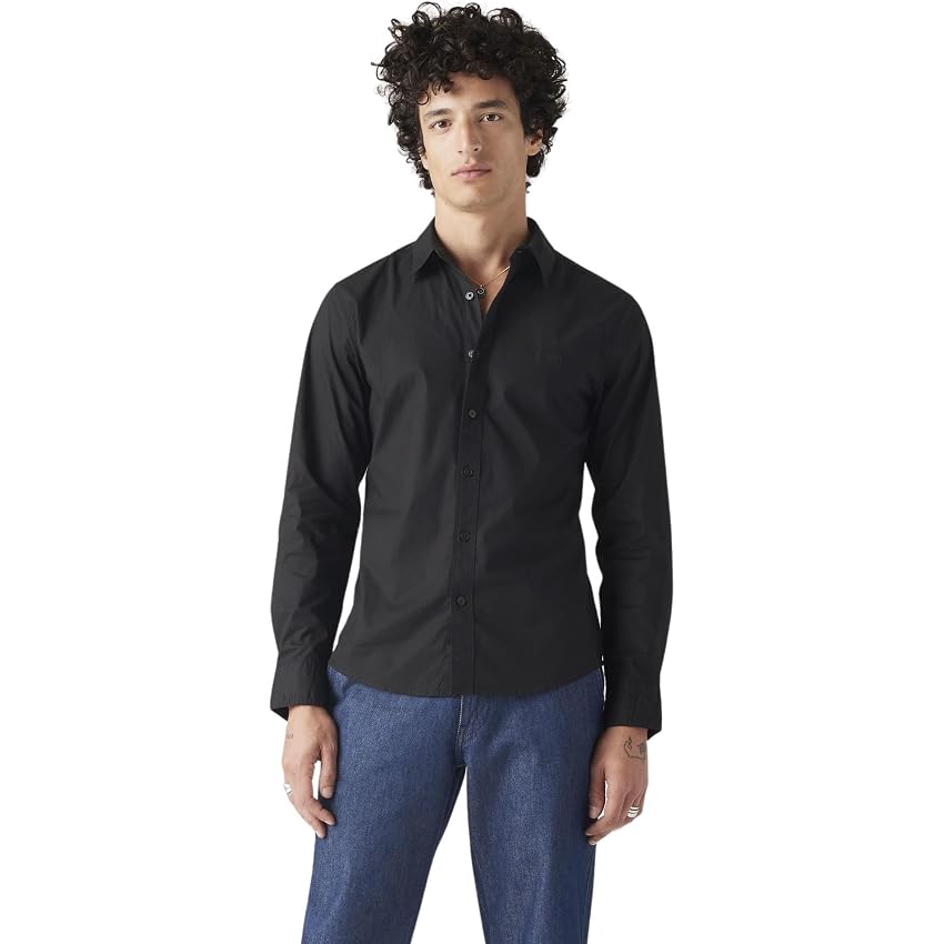 Levi's Long-Sleeve Battery Housemark Slim
