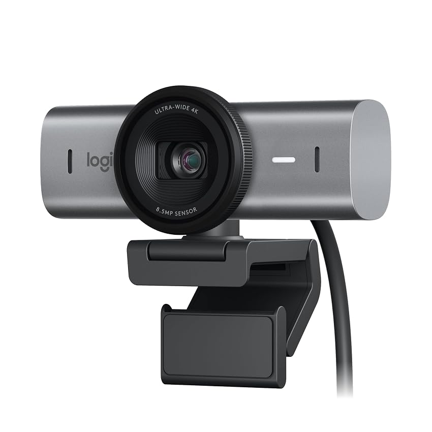 Logitech MX Brio per collaborazione e streaming Ultra HD 4K Logitech MX Brio per collaborazione e streaming Ultra HD 4K