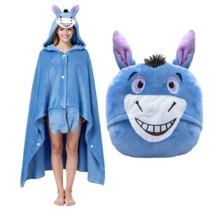 MSISILY Coperta con cappuccio indossabile da donna