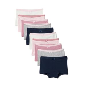 Amazon Essentials Boxer Aderenti in Jersey di Cotone Bambine e ragazze
