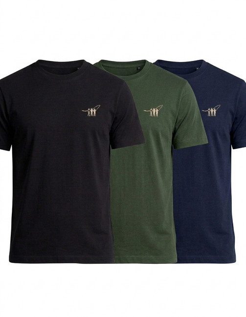 Pack 3 T-Shirt Uomo HENRY COTTONS Cotone