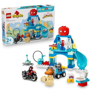 LEGO DUPLO Marvel Webquarters del Team Spidey - Gioco Didattico da Supereroi con 3