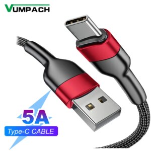 Vumpach Cavo USB C tipo C veloce Cavo dati di ricarica rapida Cavo USB C per Samsung