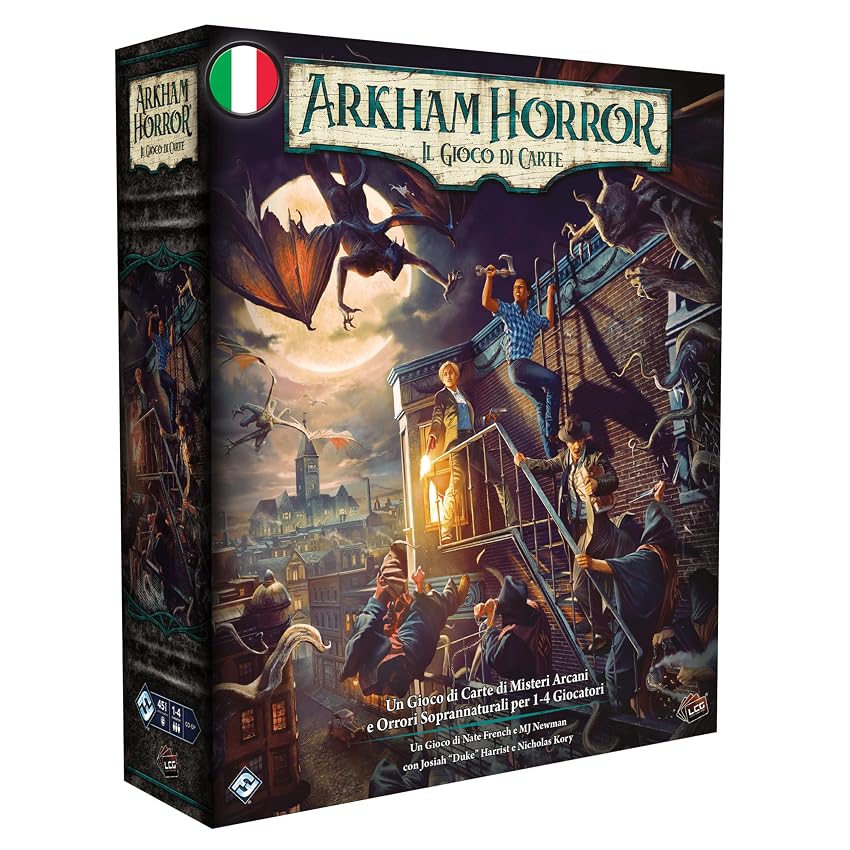 Asmodee - ARKHAM HORROR IL GIOCO DI CARTE (Nuova Edizione) Asmodee - ARKHAM HORROR IL GIOCO DI CARTE (Nuova Edizione)