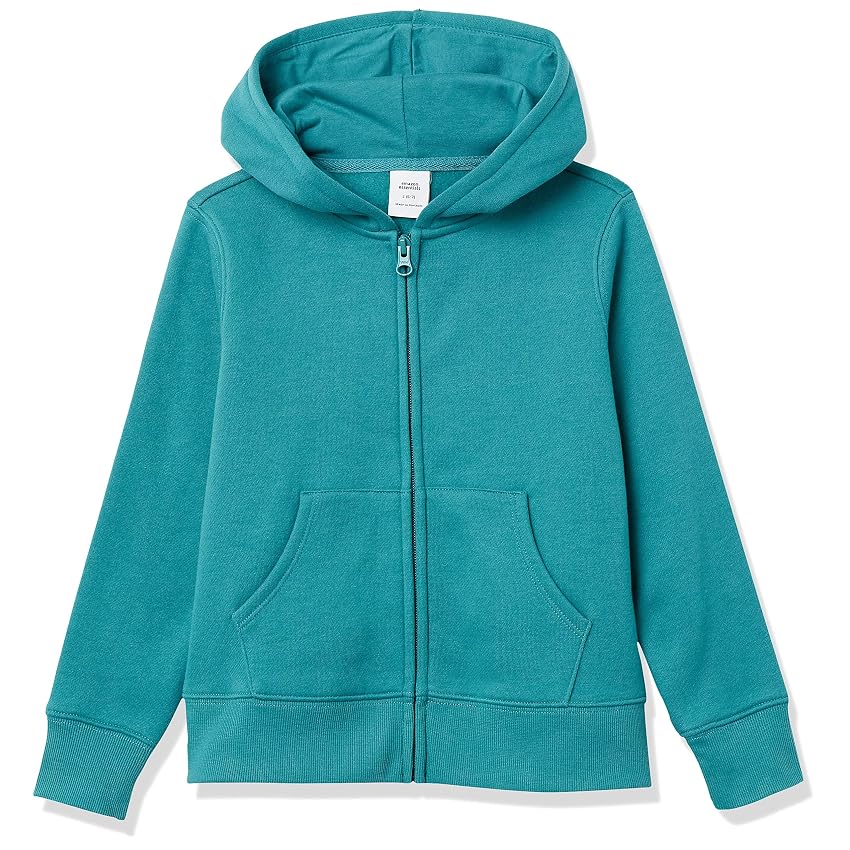 Amazon Essentials Felpe con Cappuccio Foderate in Pile con Cerniera Bambine e Ragazze