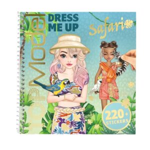 Depesche 13831 TOPModel - Libro di Adesivi Dress Me Up Safari