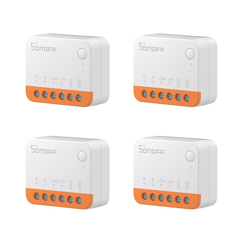 SONOFF MINI R4 4PCS WiFi Smart Switch 2-Way
