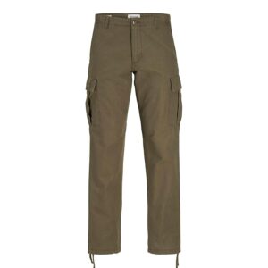 Jack&Jones Plus Jpstkane Jjbarkley Cargo Pant Noos Pls Pantaloni Cargo da Uomo