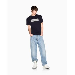 Armani Exchange 3D Printed Big Front Logo T-Shirt