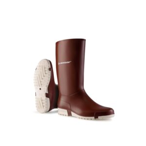 DUNLOP Sport Burgundy/White stivali di gomma