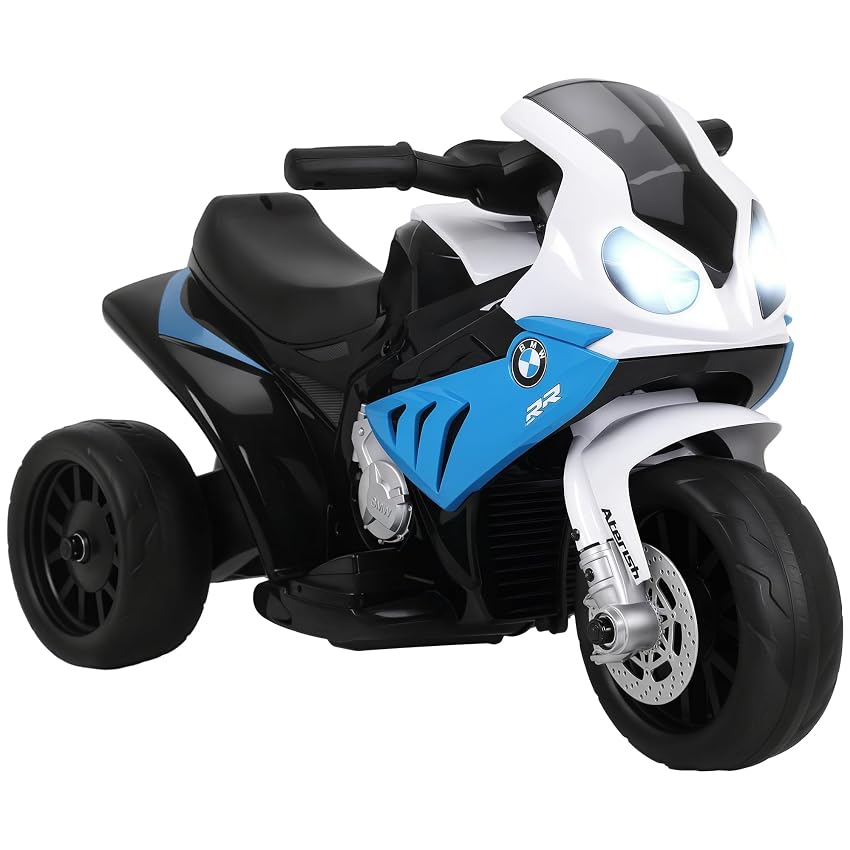 HOMCOM Moto Elettrica per Bambini Licenza BMW Max 20kg