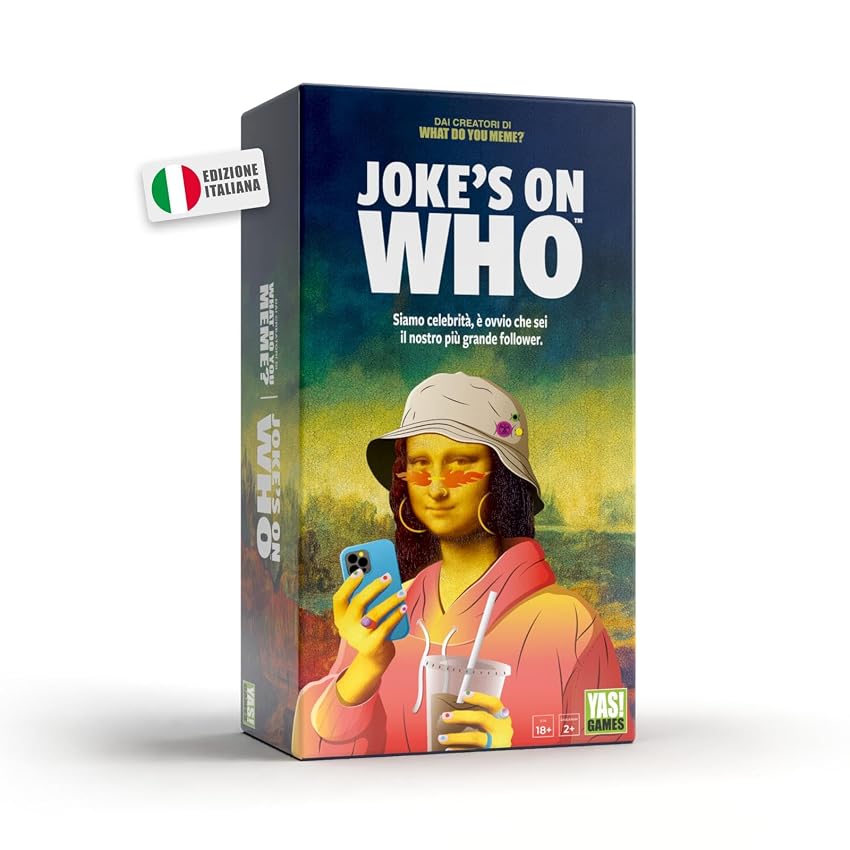 Rocco Giocattoli Yas Games- Joke's On Who? - L'Unico in Italiano