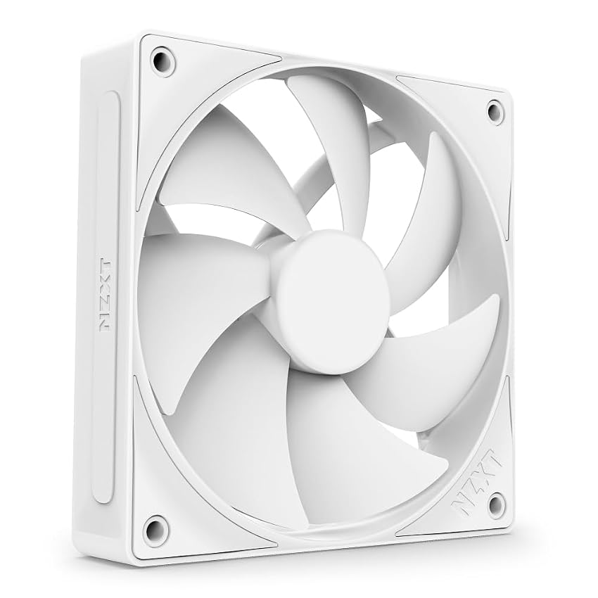 NZXT F120P - Ventola PC a Pressione Statica 120mm - Bianco