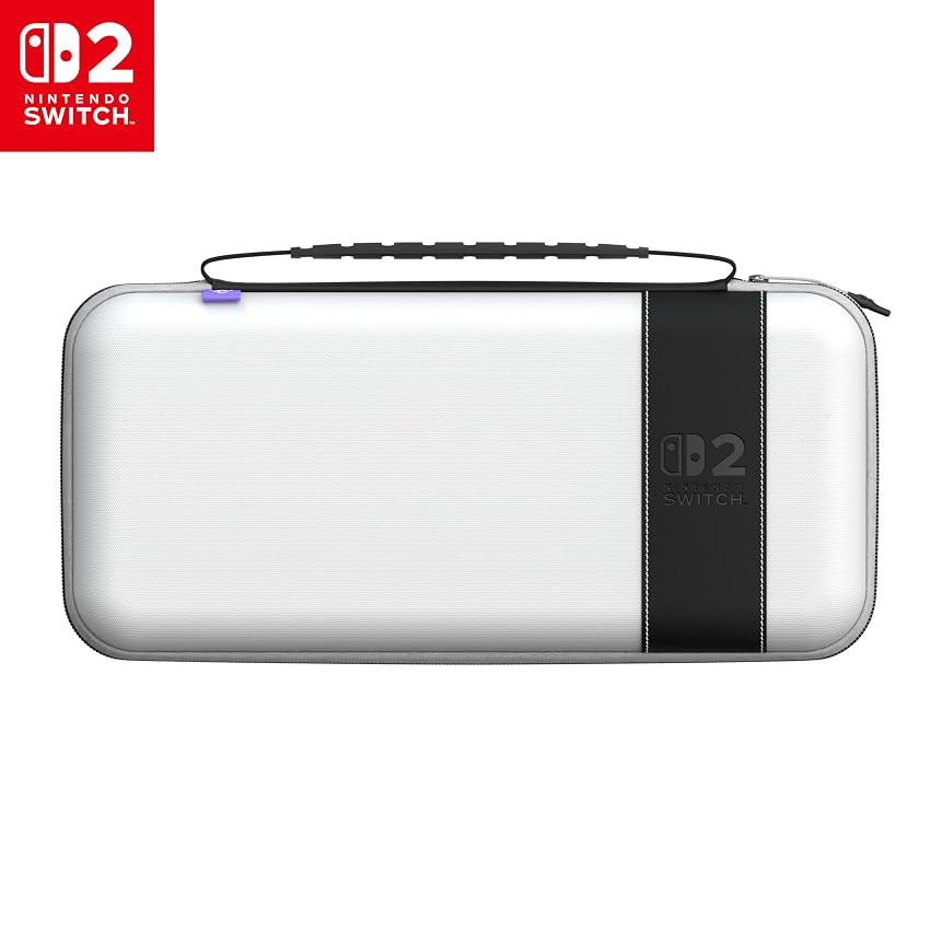 Turtle Beach PlayTrek Custodia da viaggio Stellar White per Nintendo Switch 2 Turtle Beach PlayTrek Custodia da viaggio Stellar White per Nintendo Switch 2