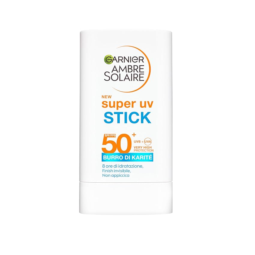 Garnier Ambre Solaire Super UV Stick Protettivo Invisibile SPF50+
