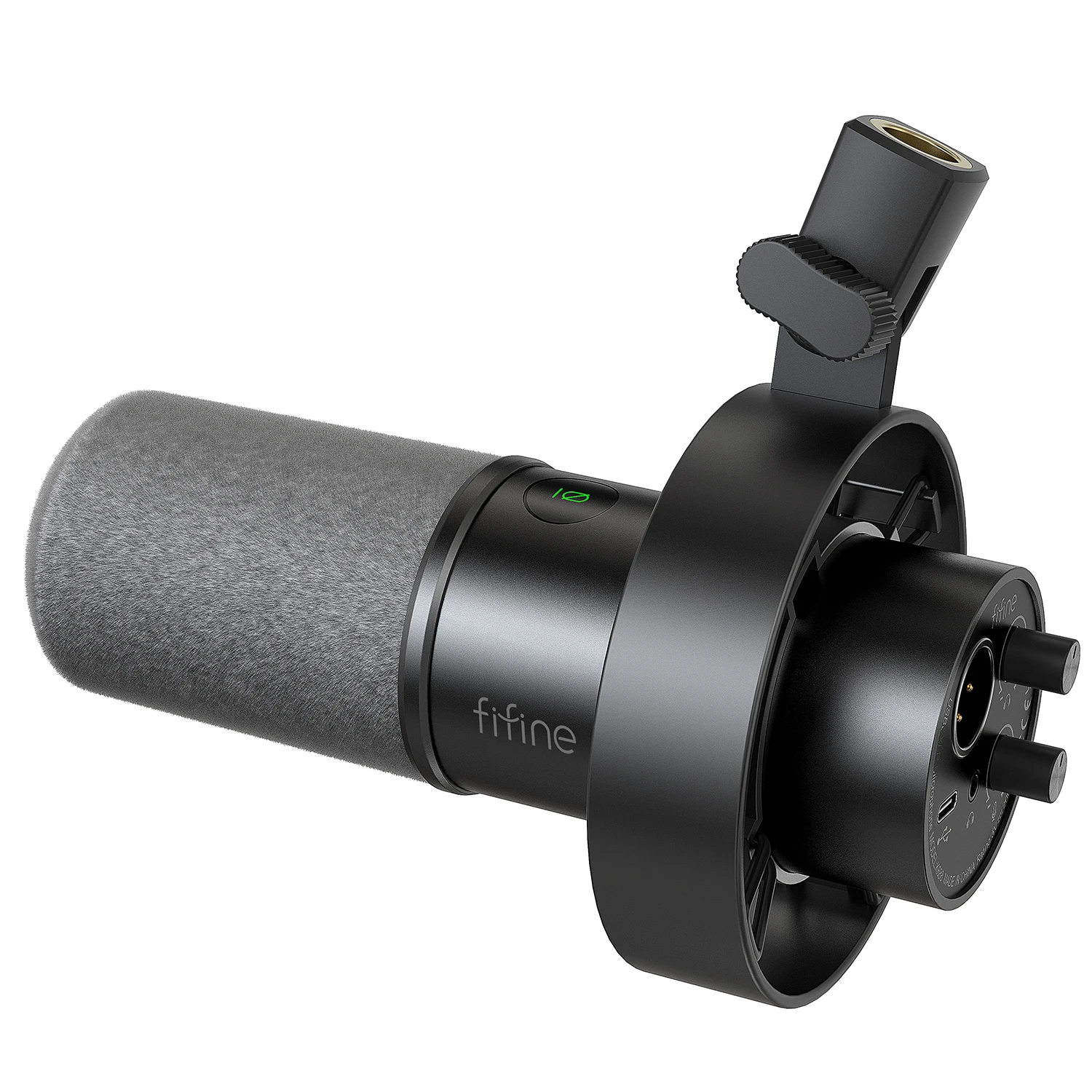 FIFINE Microfono dinamico USB/XLR con supporto antiurto