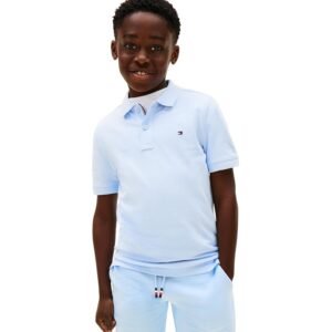 Tommy Hilfiger Bambino Maglietta Polo Maniche Corte Flag Regular Fit