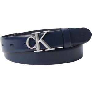 Calvin Klein Donna Cintura Ck Logo Belt 3.5 cm Cintura in Pelle