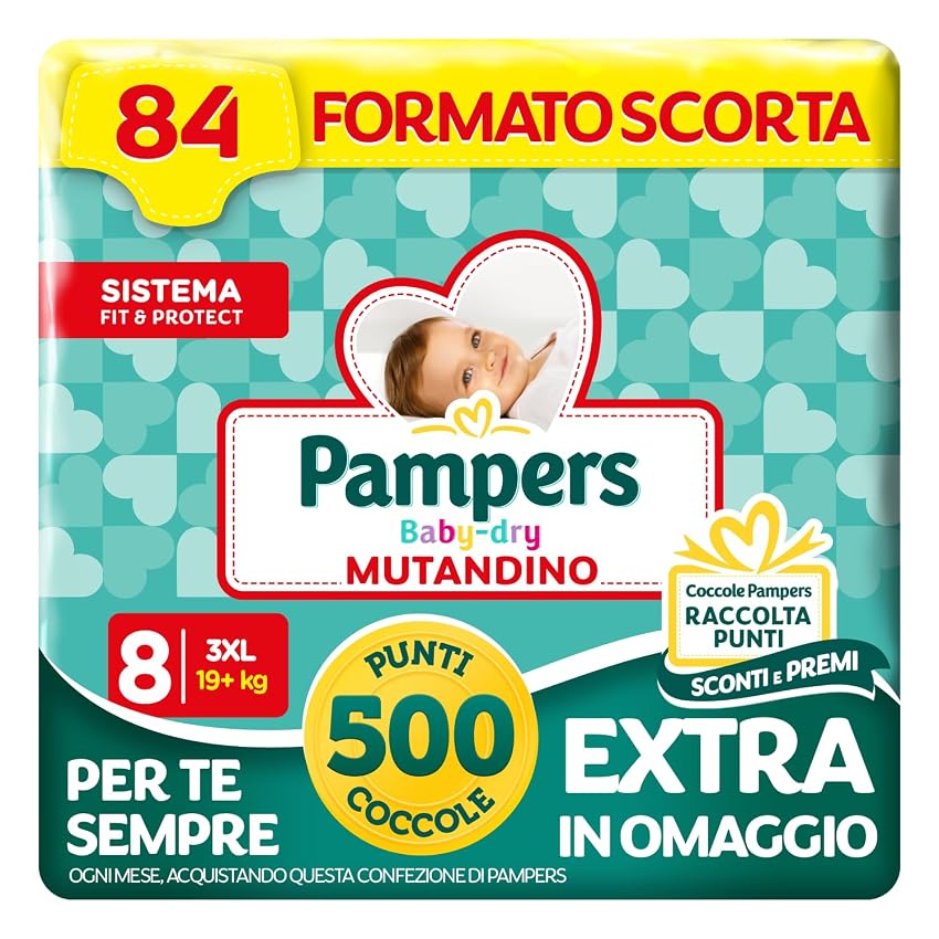 Pampers Baby Dry Mutandino 3XL Pampers Baby Dry Mutandino 3XL