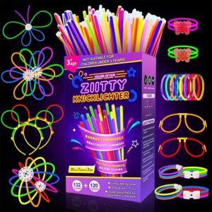 Ziitty Braccialetti Luminosi Fluorescenti