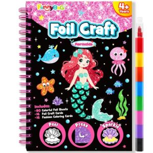 FUNNYB&G Foil Art per bambini Arte e attivit&agrave; artigianale: giocattoli da viaggio creativi