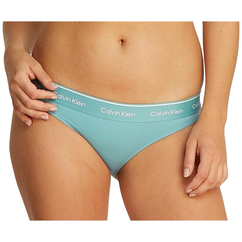 Calvin Klein Slip Bikini con Fascia Donna con Logo Calvin Klein Slip Bikini con Fascia Donna con Logo