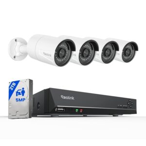 Reolink 5MP PoE Kit Videosorveglianza Esterno