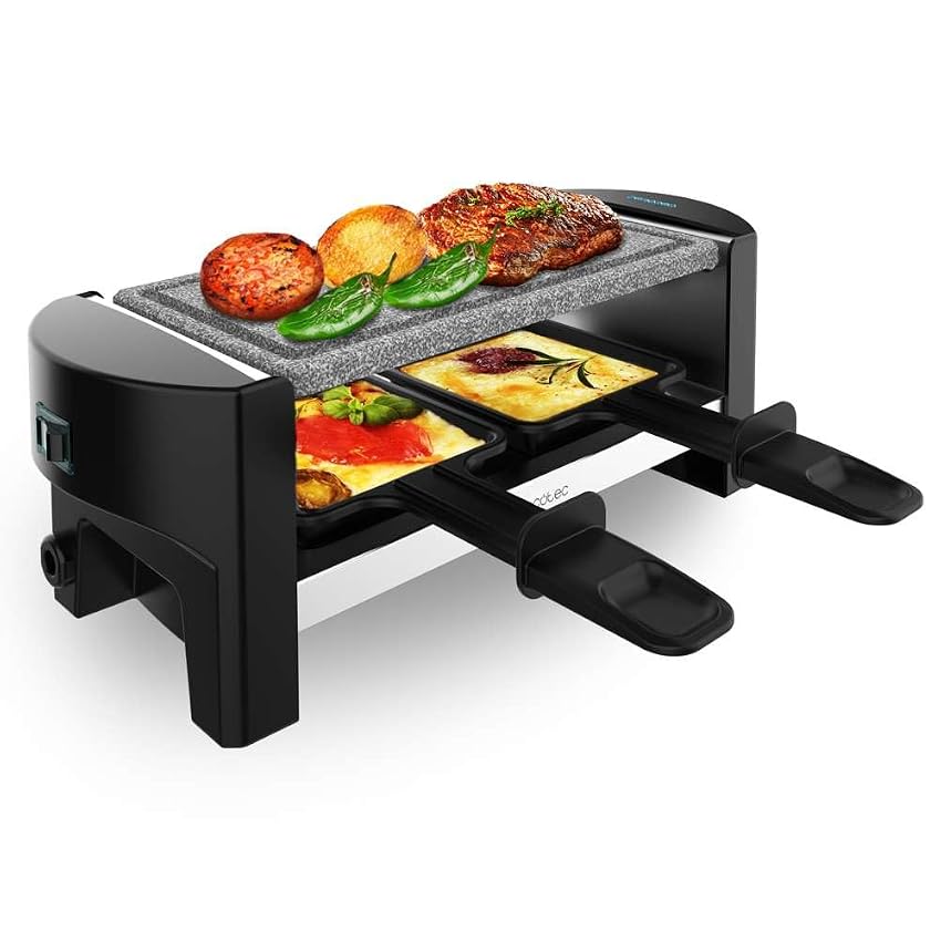 Cecotec Raclette Con Griglia Elettrica Cheese&Grill 3200 Pocket Allstone. 320W Cecotec Raclette Con Griglia Elettrica Cheese&Grill 3200 Pocket Allstone. 320W
