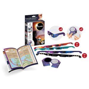 Buki Occhiali per eclissi solare Family Pack